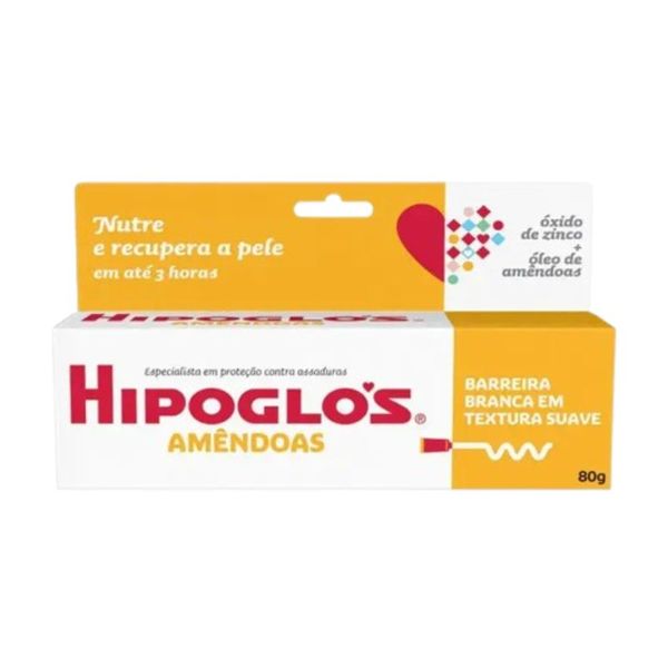 Pomada Antiassaduras Hipoglós Amêndoas 80g HIPOGLOS AMENDOAS CR 80G