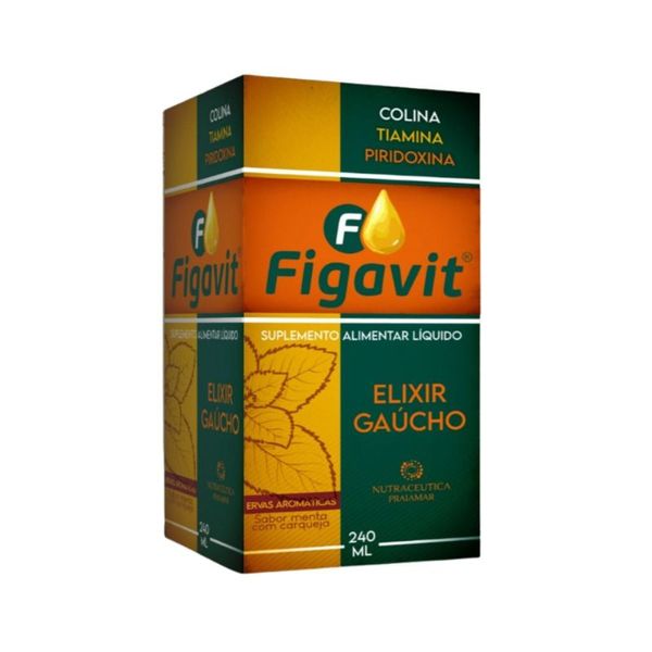 Figavit Elixir 240ml Praiamar FIGAVIT ELIXIR GAUCHO 240ML PRAIAMAR