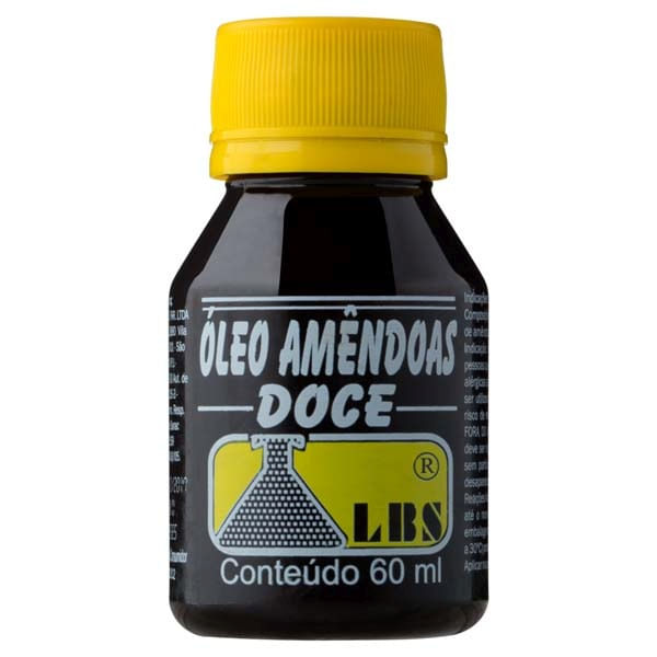 Óleo de Amêndoas Doce 60ml Lbs OLEO DE AMENDOAS DOCE 60ML LBS