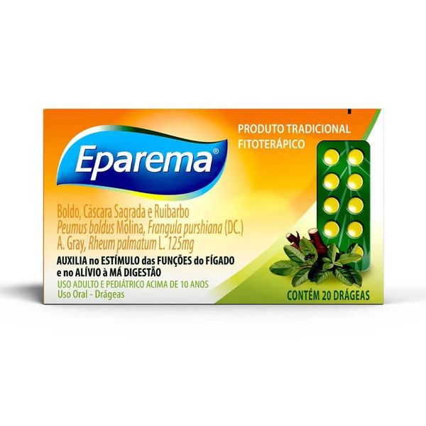 Eparema 20 Drágeas Hypera EPAREMA 20DRG HYPERA PHARMA